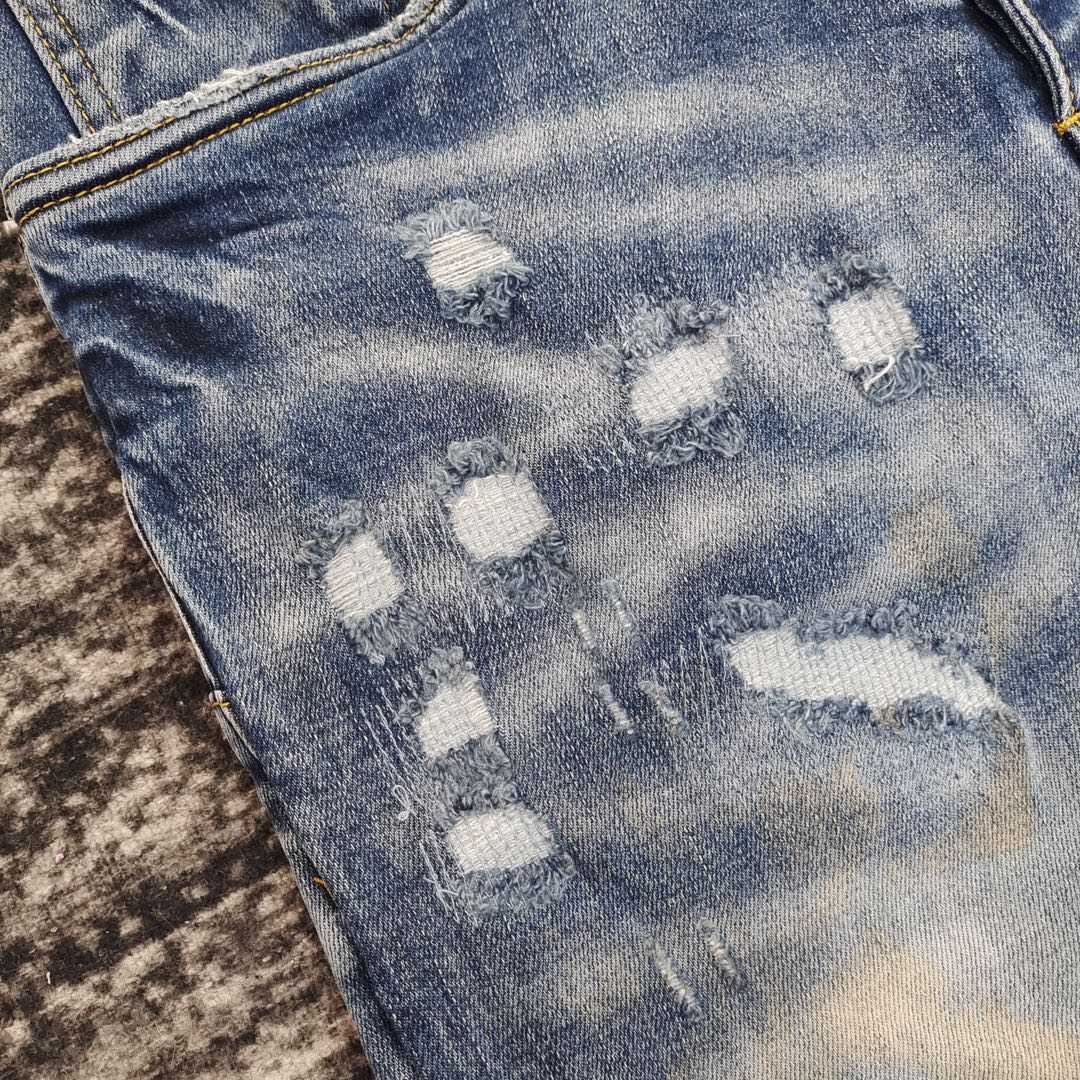 Purple-Brand Slim-Fit Jeans  0075 - DesignerGu