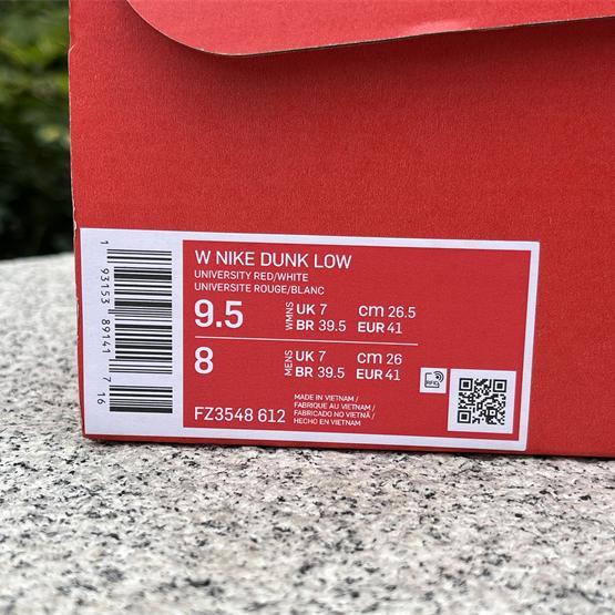 Nike Dunk Low GS “Valentine's Day” Sneaker        FZ3548-612 - 