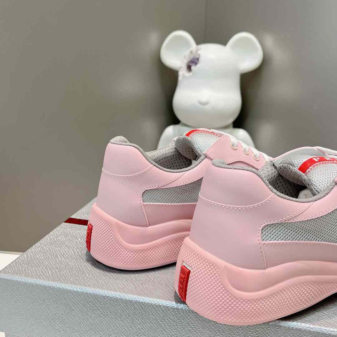 Prada America's Cup Soft Rubber And Bike Fabric Sneakers - 