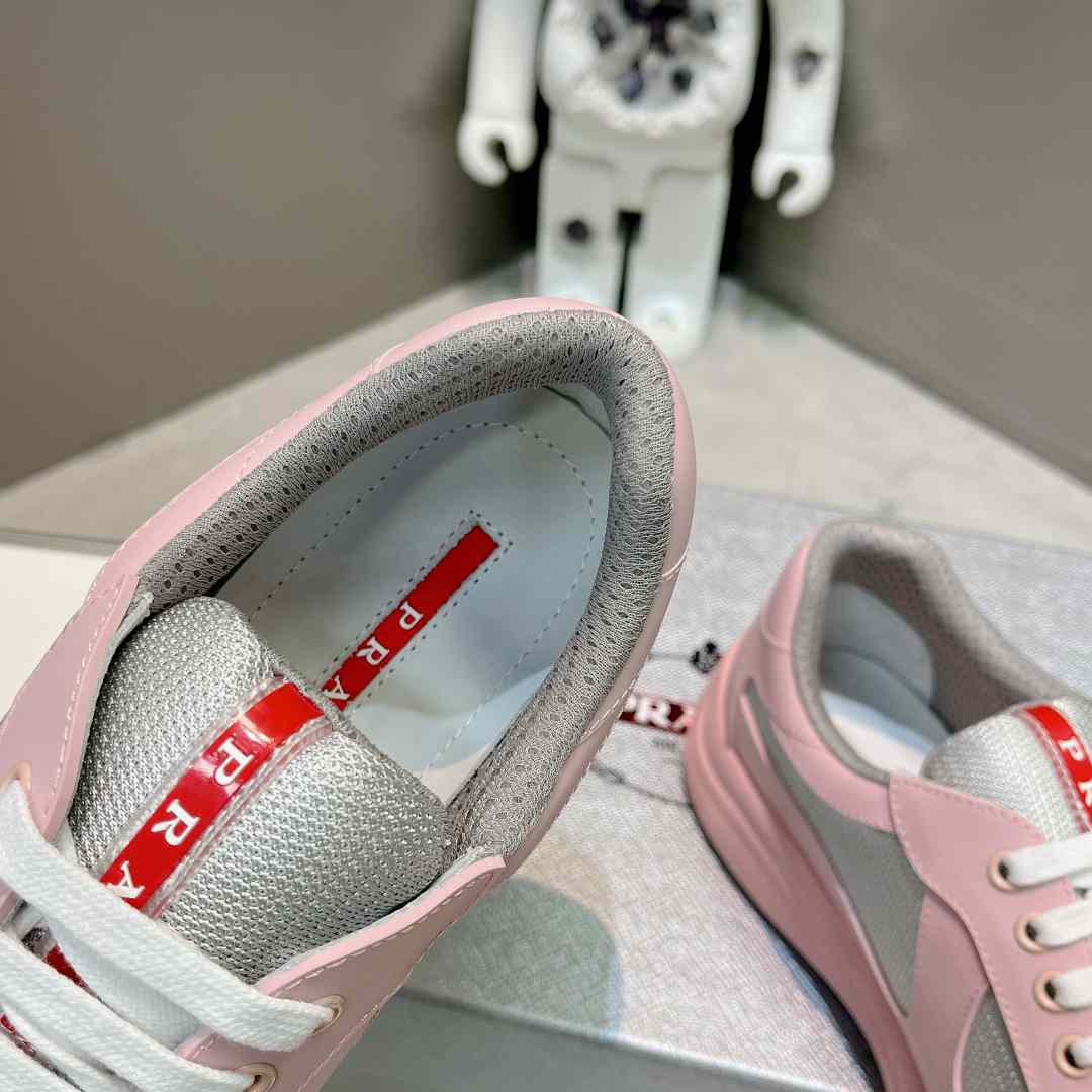 Prada America's Cup Soft Rubber And Bike Fabric Sneakers - 