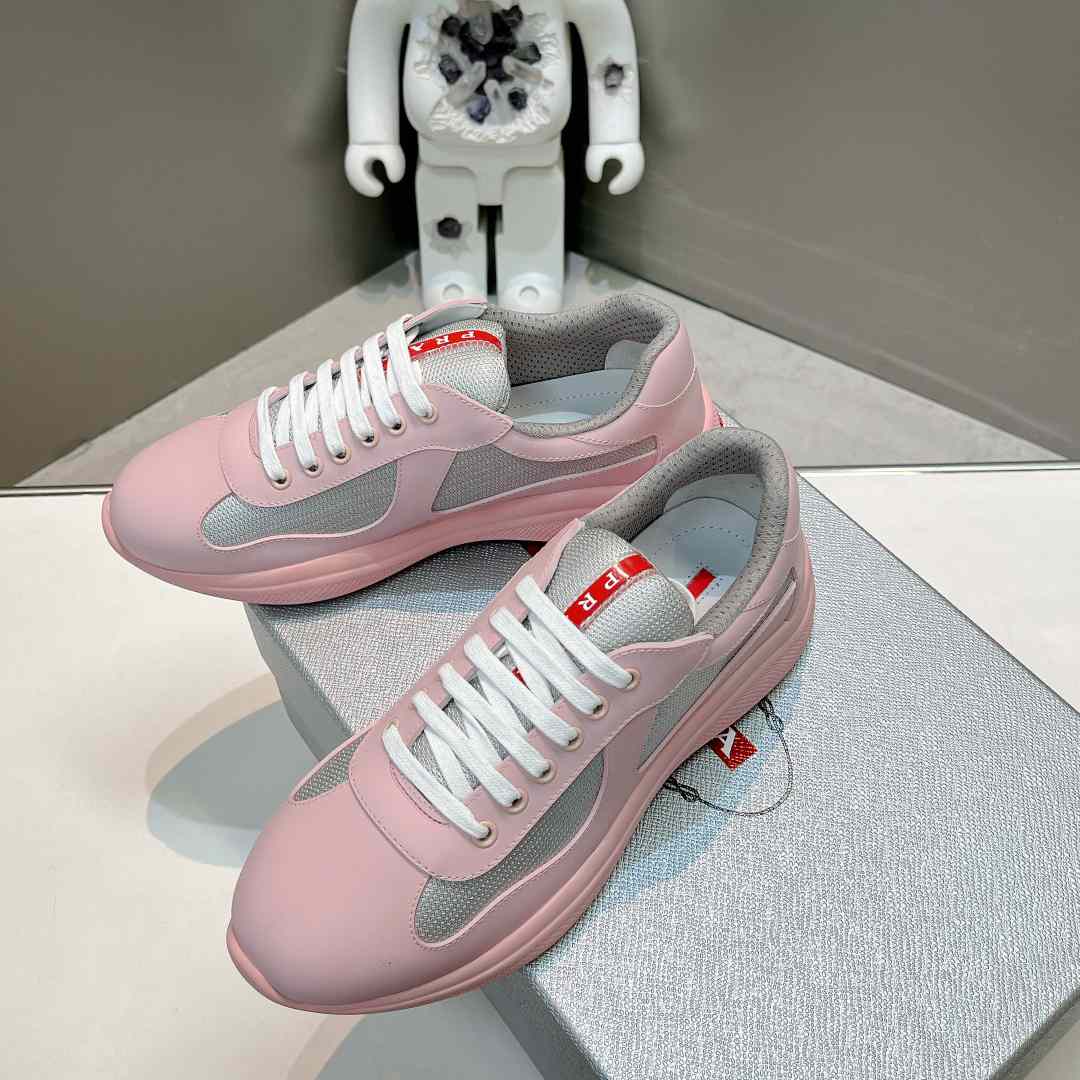 Prada America's Cup Soft Rubber And Bike Fabric Sneakers - 