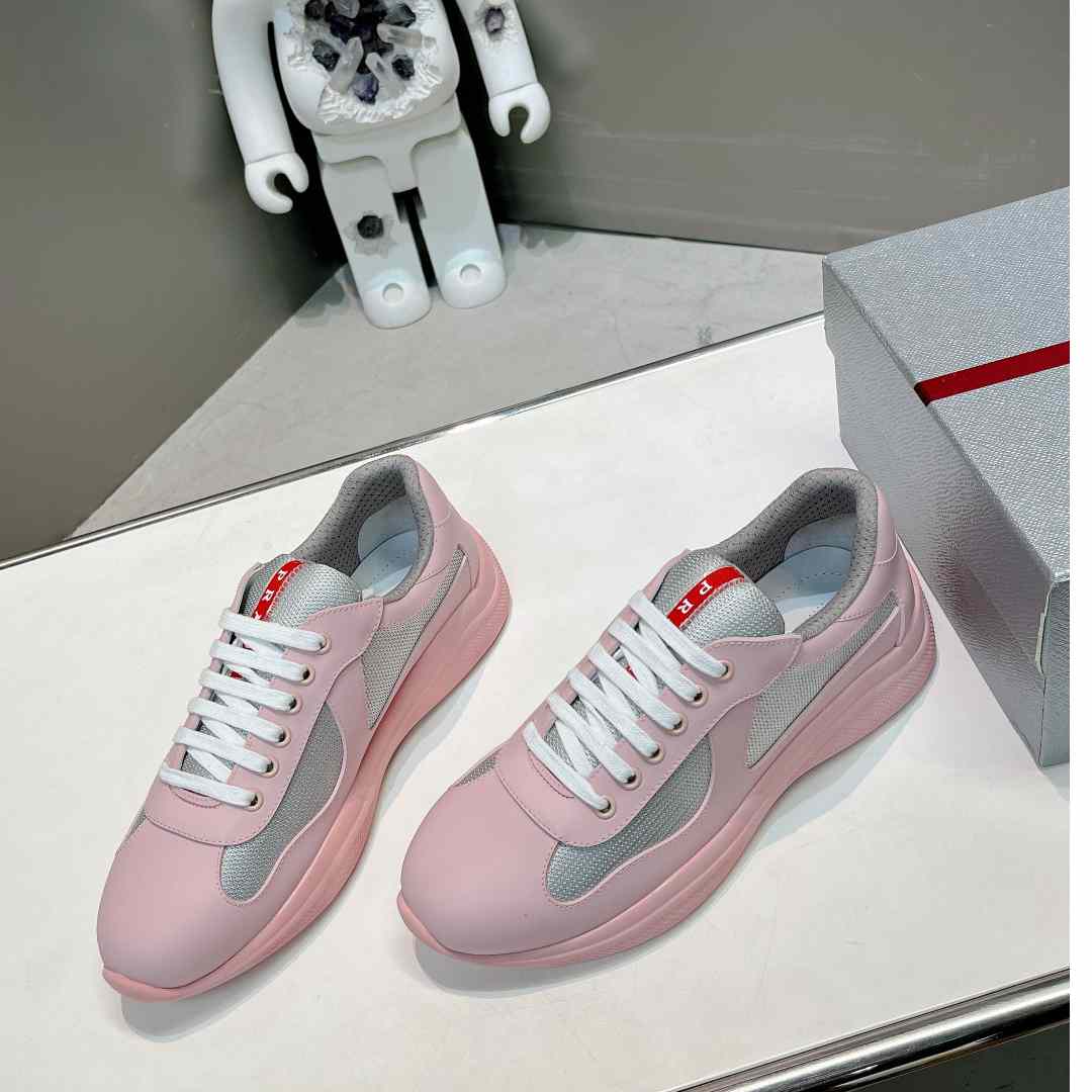 Prada America's Cup Soft Rubber And Bike Fabric Sneakers - 
