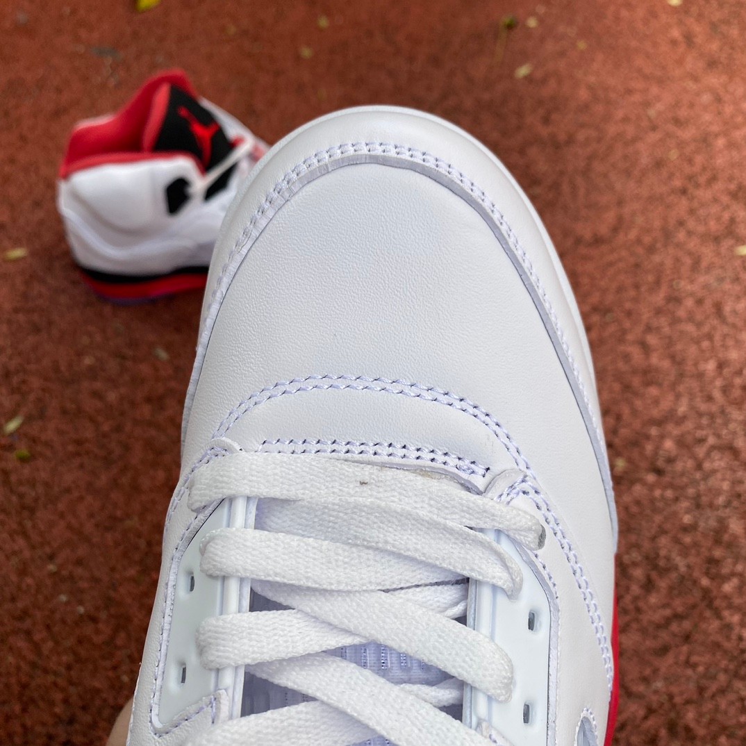 Air Jordan 5 Fire Red Sneakers     136027/440888-120 - DesignerGu