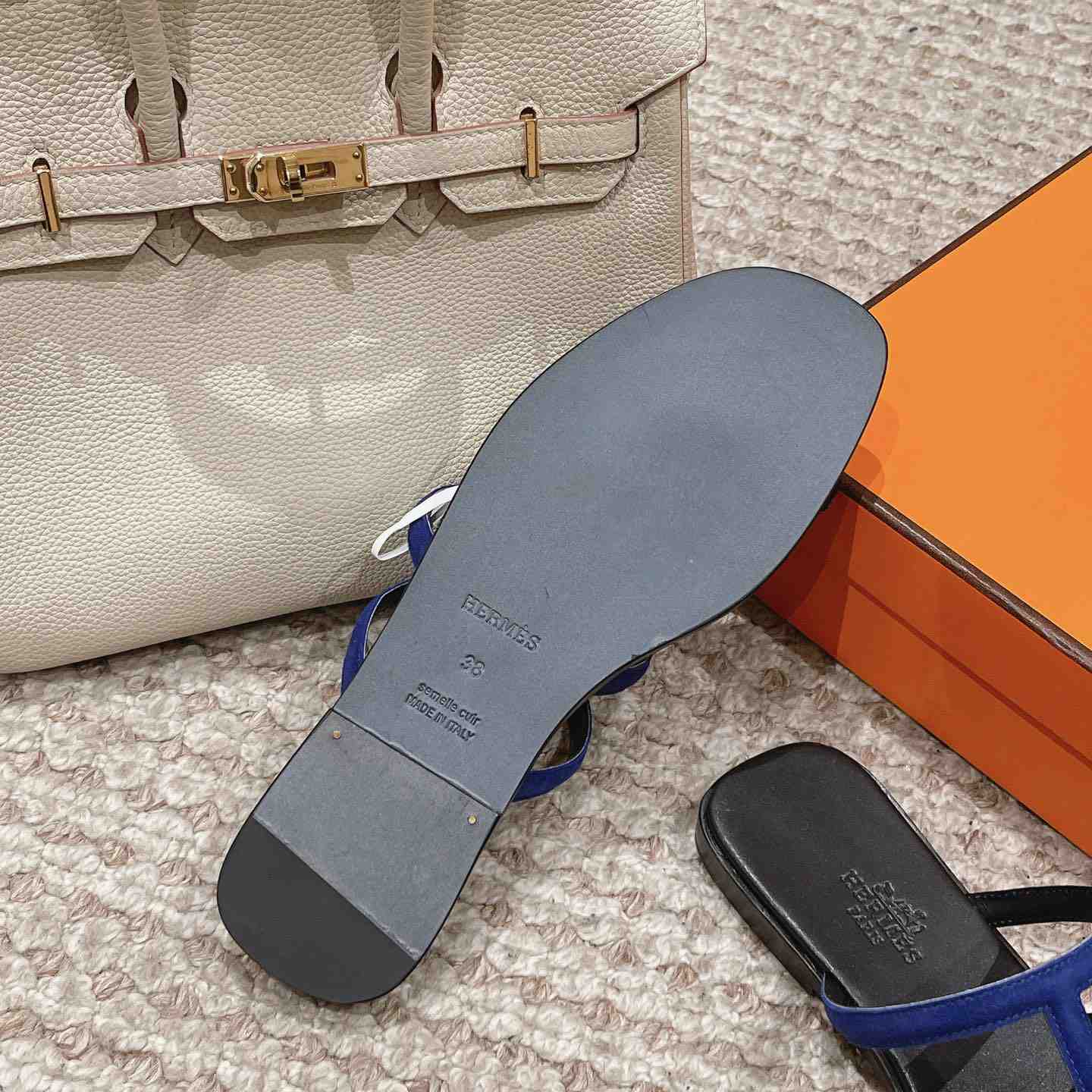 Hermes Georgia Sandal - DesignerGu