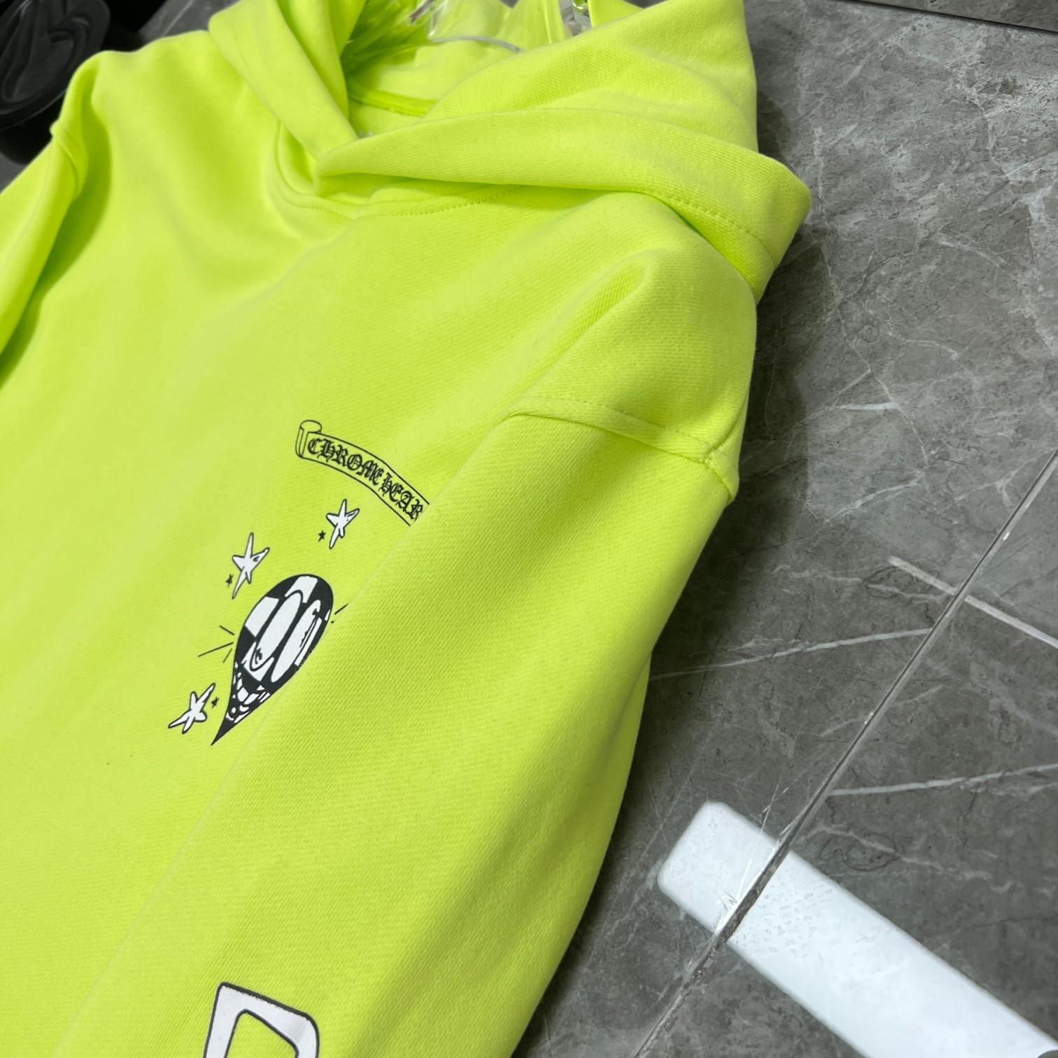 Chrome Heart Matty Boy 'Link' Lime Hoodie - 