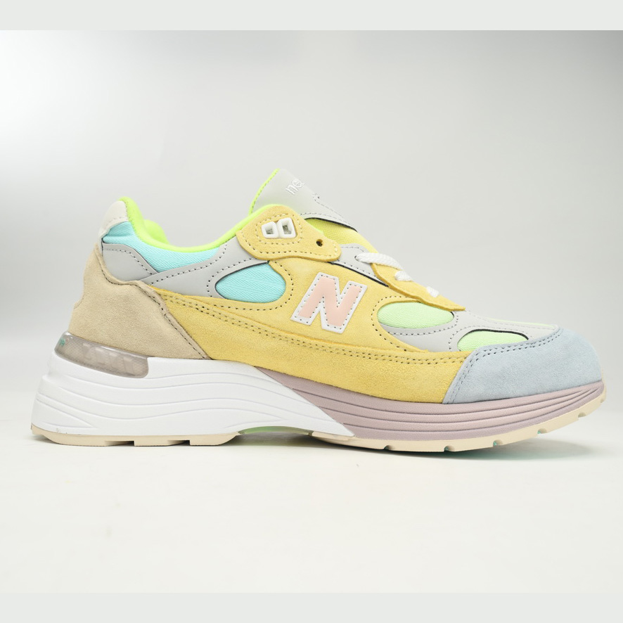 New Balance 992 Yellow Green Powder Sneakers      M992AB - 