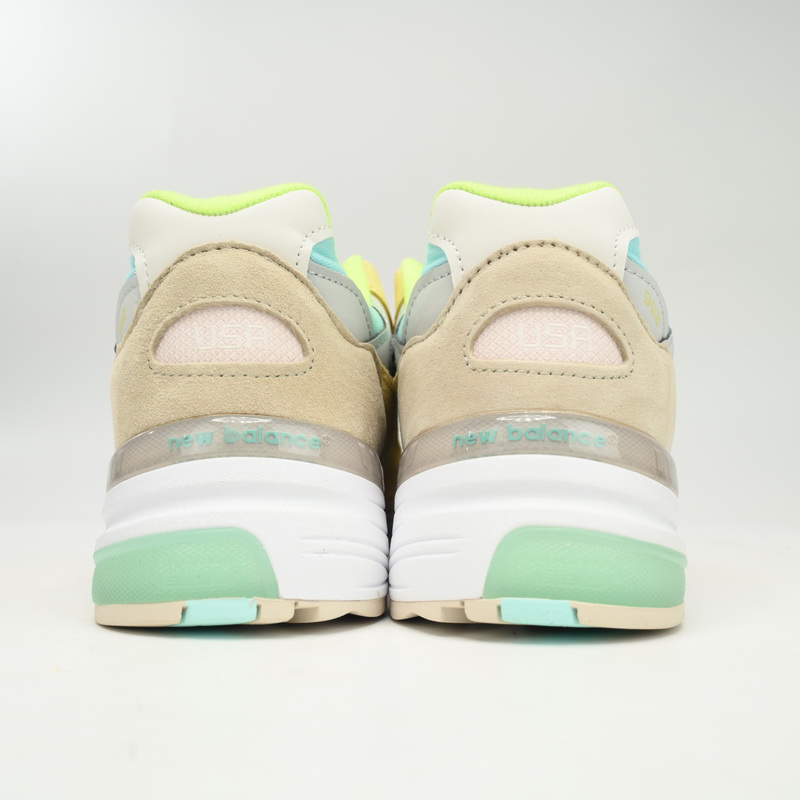 New Balance 992 Yellow Green Powder Sneakers      M992AB - 