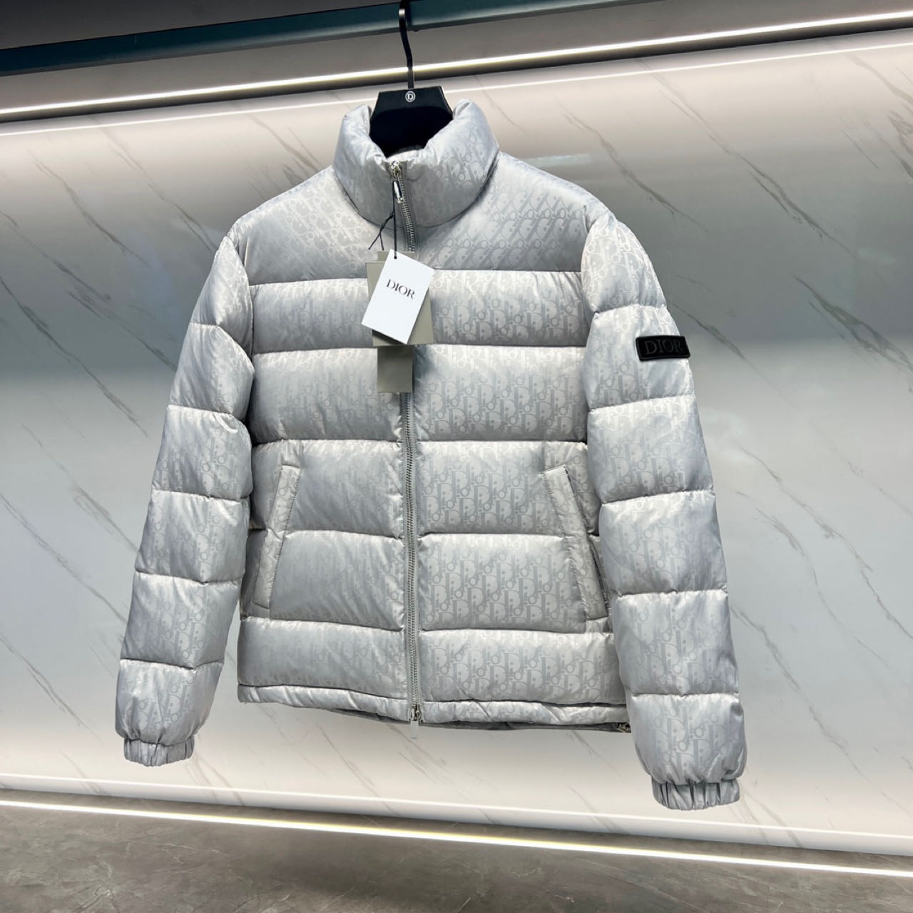 Dior Oblique Short Down Jacket - 