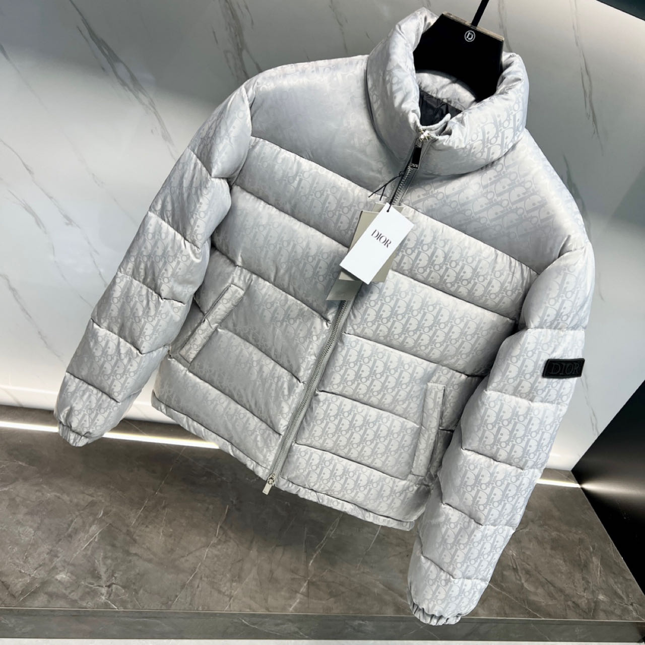 Dior Oblique Short Down Jacket - 