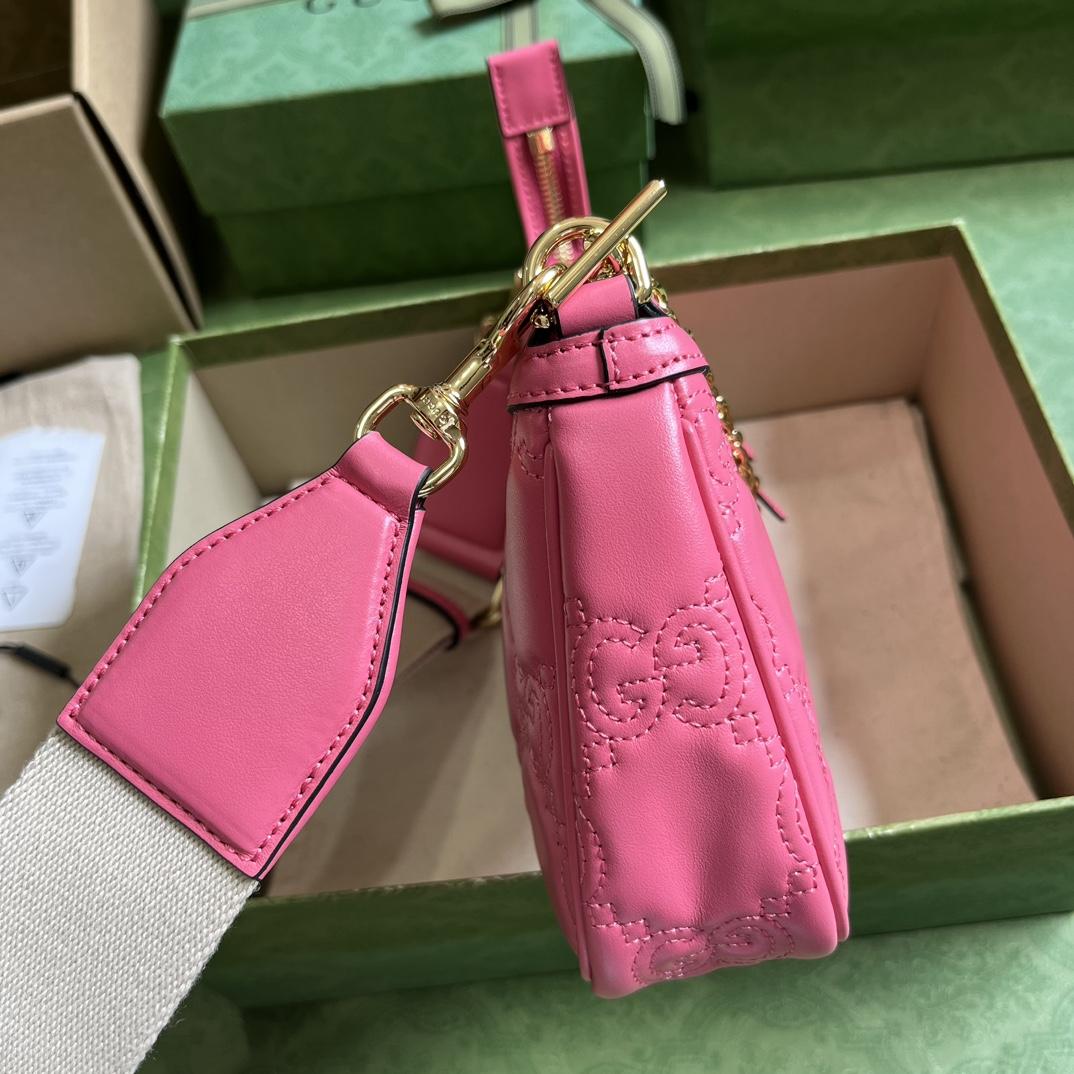 Gucci GG Matelassé Handbag(25-15-8cm) - 