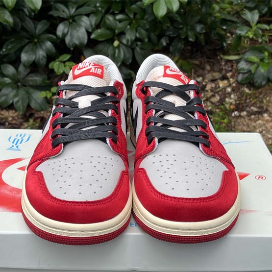 Trophy Room x Air Jordan 1 Low OG Sneaker   FN0432-100  - 