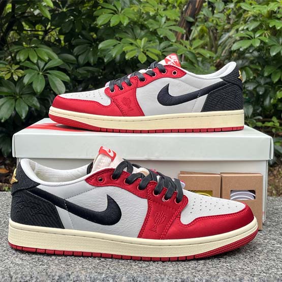 Trophy Room x Air Jordan 1 Low OG Sneaker   FN0432-100  - 