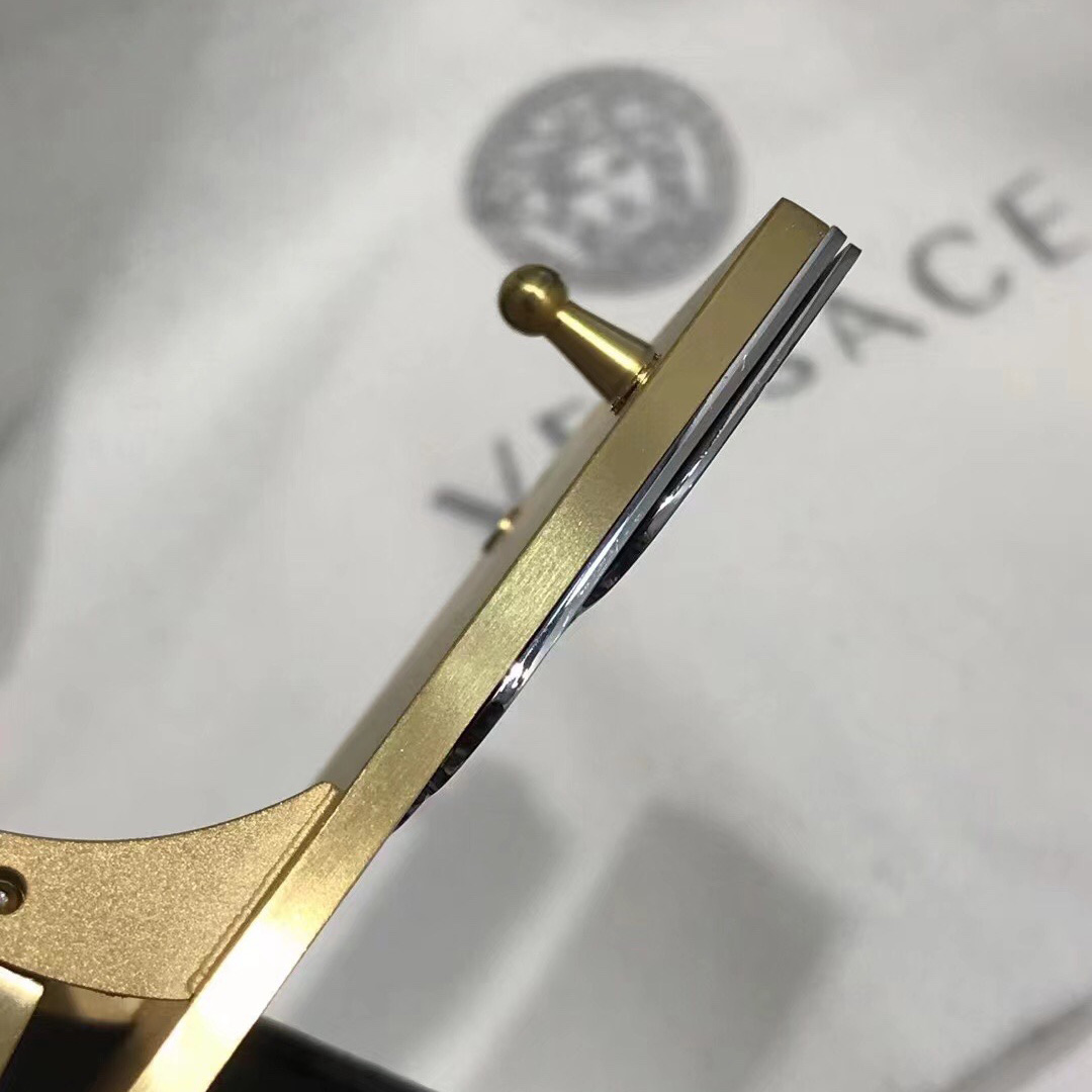 Versace Leather Belt   35mm - 