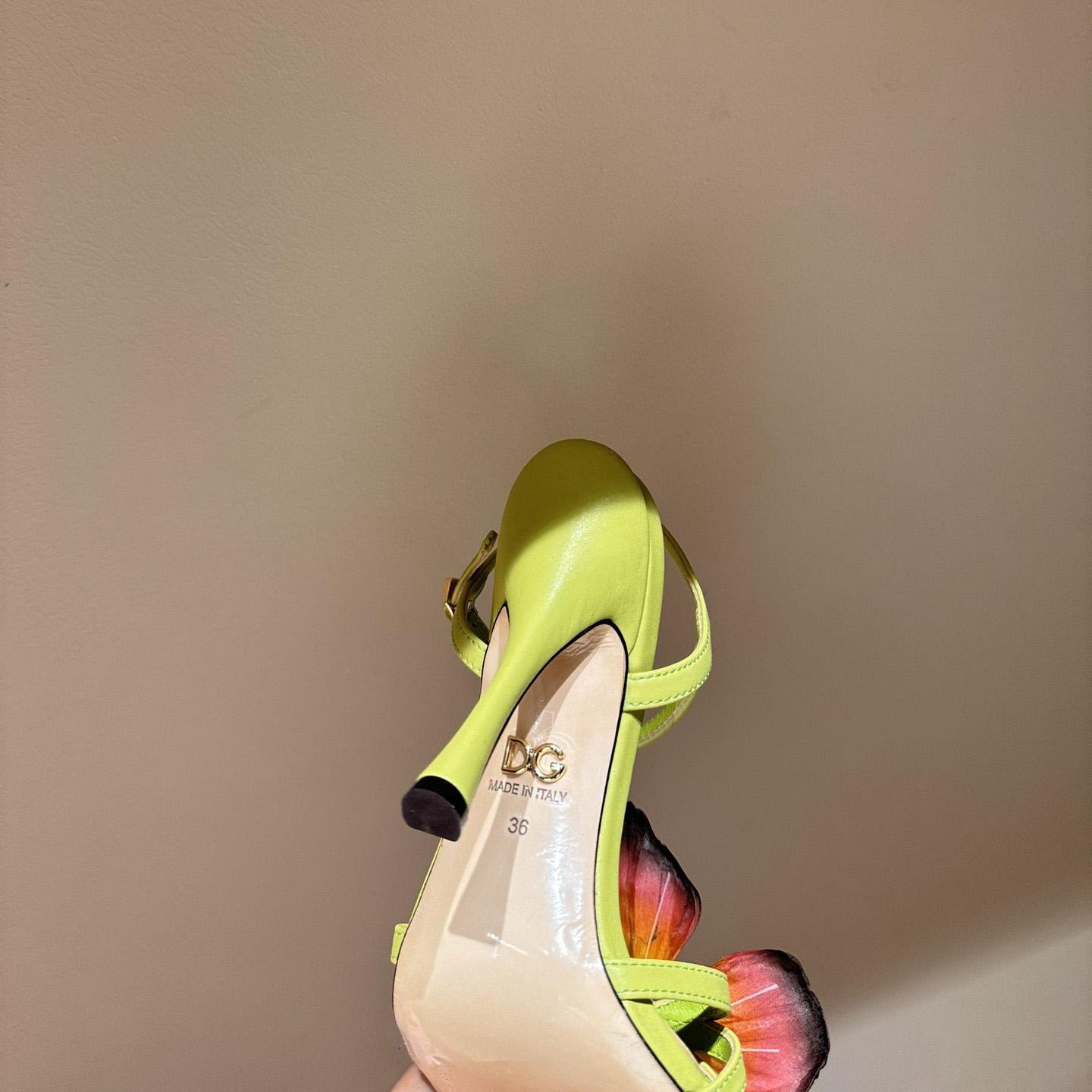 Dolce & Gabbana Butterfly Appliqué Sandals - 