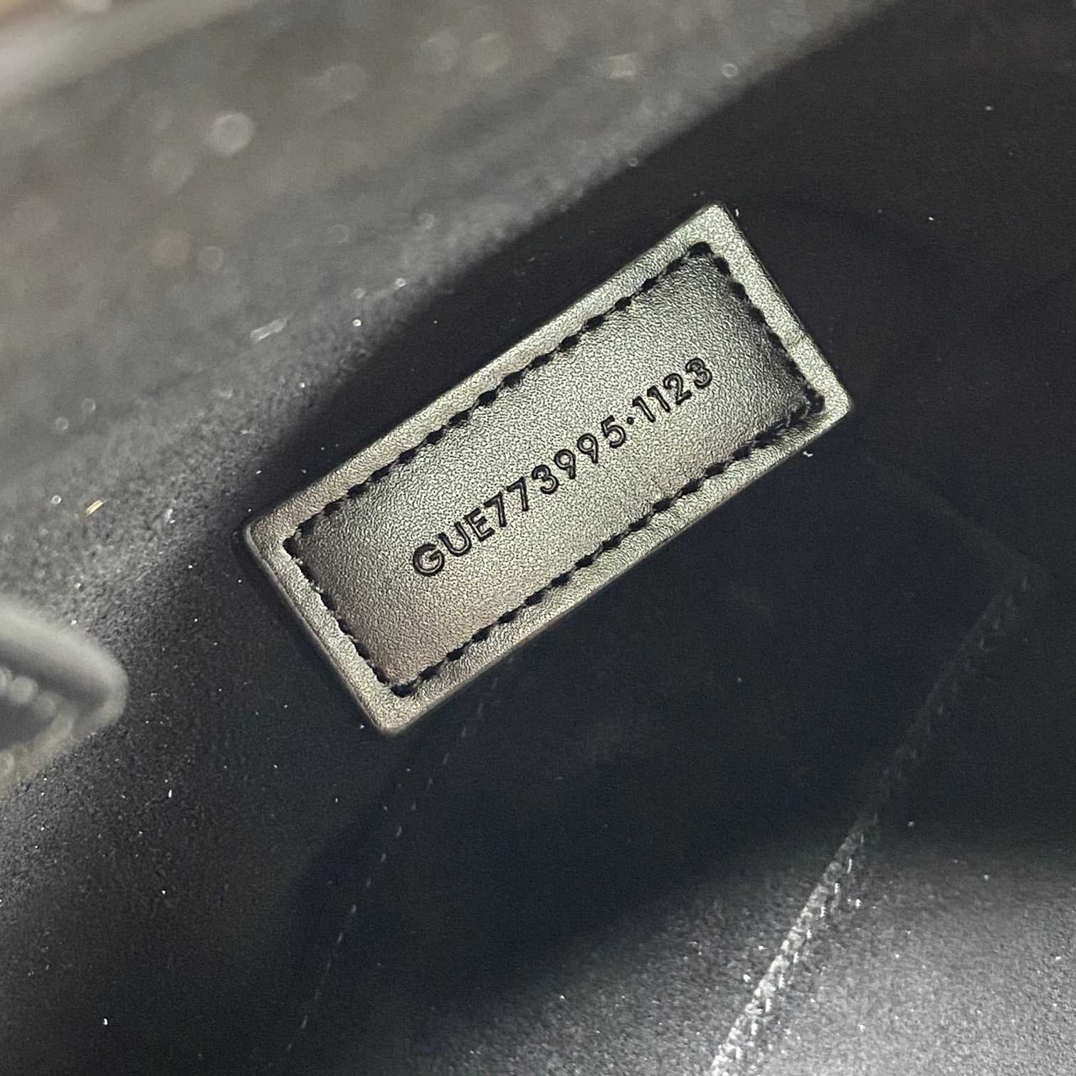 Saint Laurent Mini Toy Shopping Saint Laurent In Box Leather - 