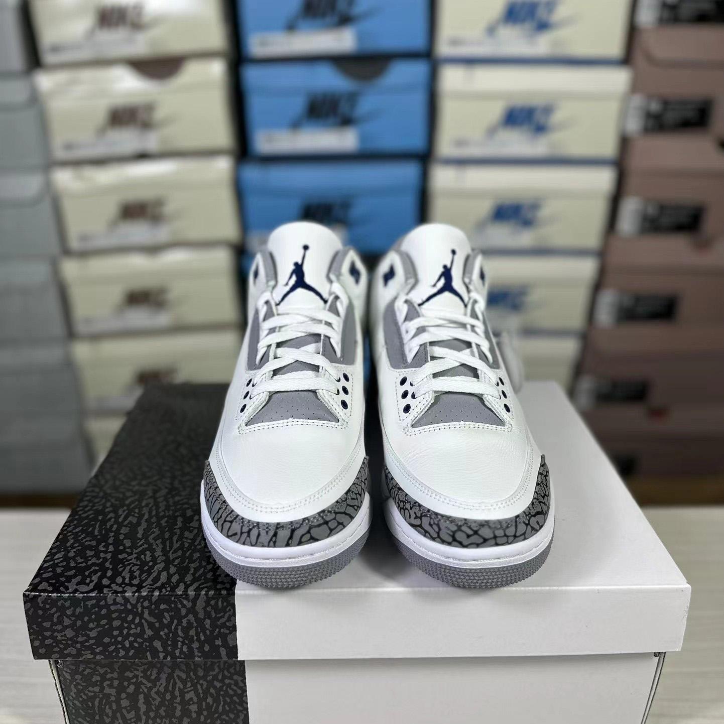 Jordan air jordan 3 "midnight navy"Basketball Shoes      ct8532-140  - 