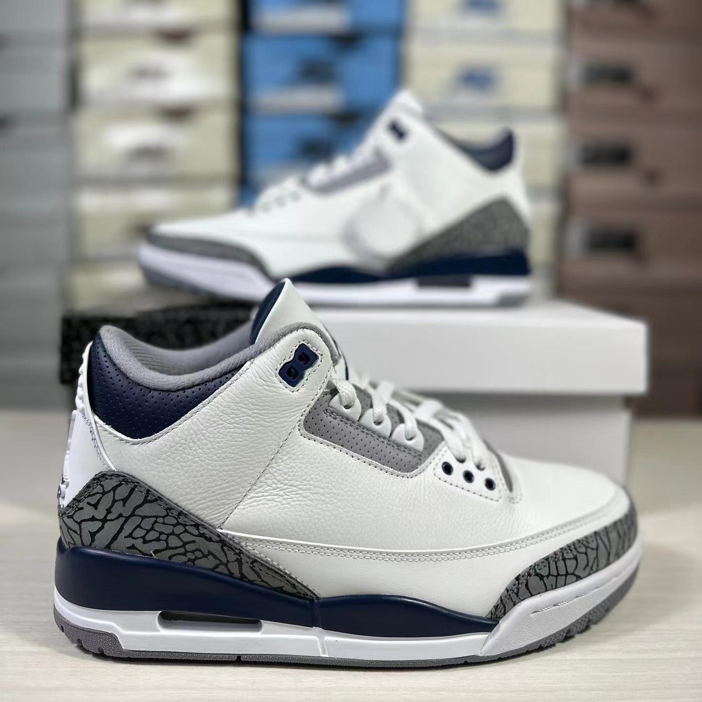 Jordan air jordan 3 "midnight navy"Basketball Shoes      ct8532-140  - 