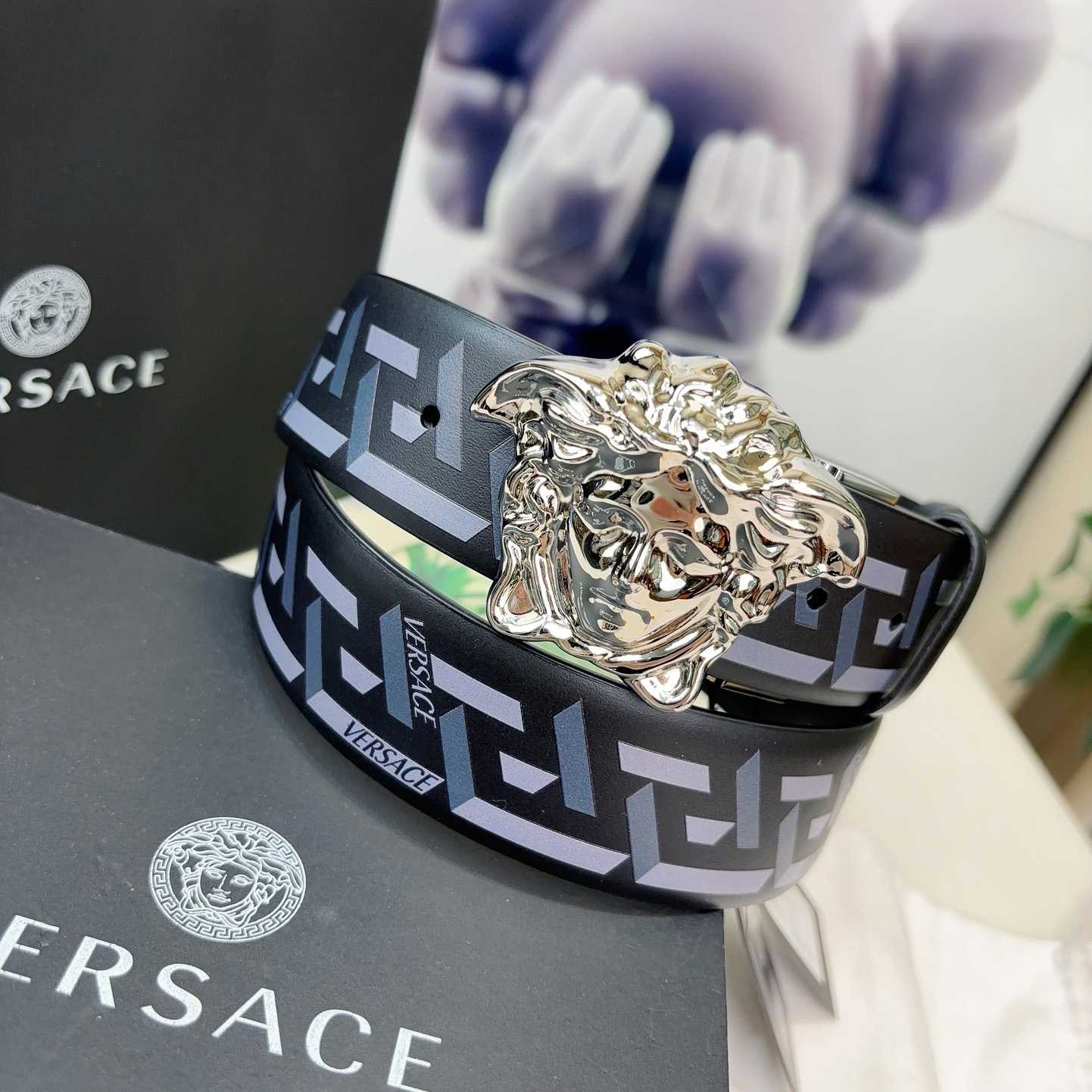 Versace Reversible Leather Belt    40mm - 