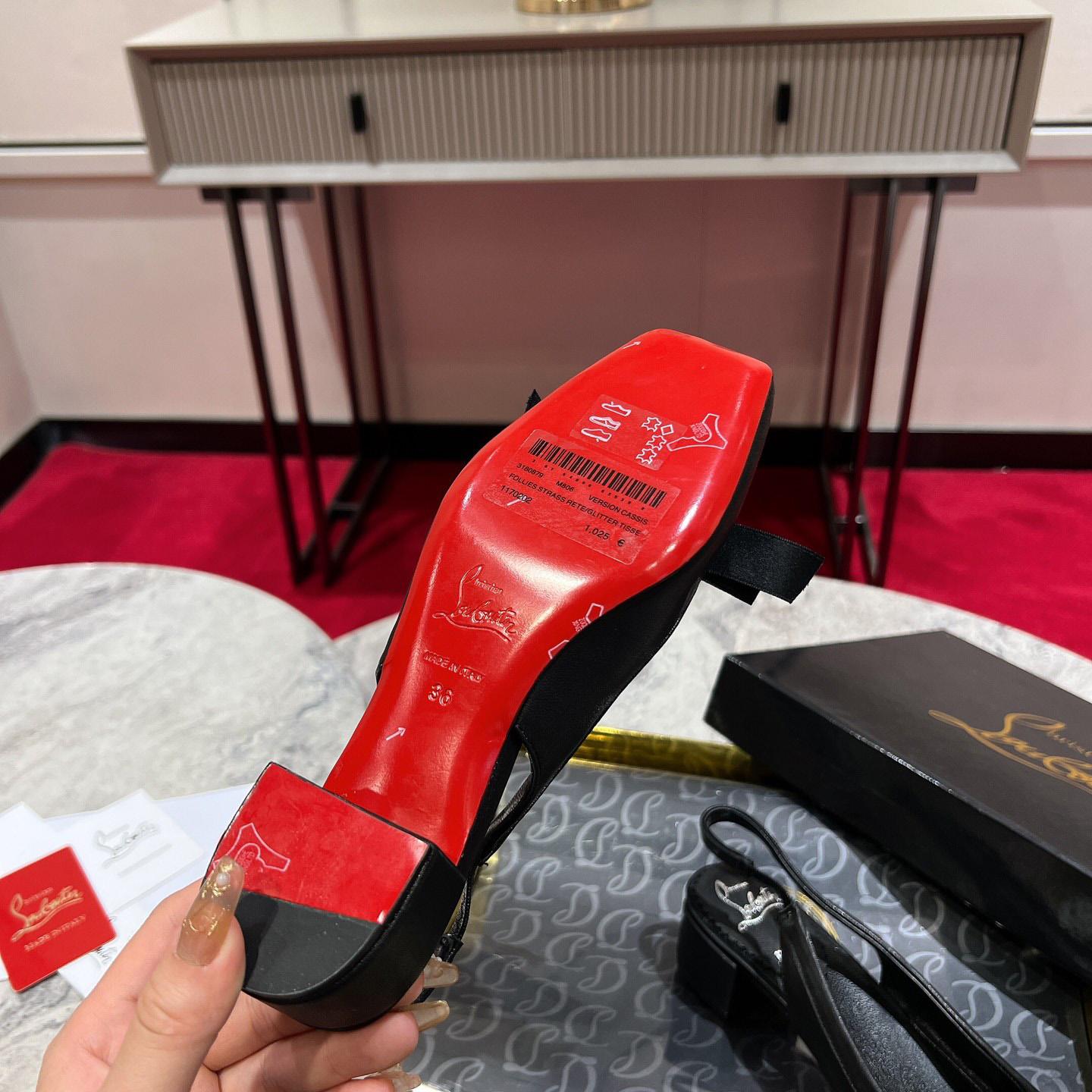 Christian Louboutin Mamaflirt Sling Pump  - 