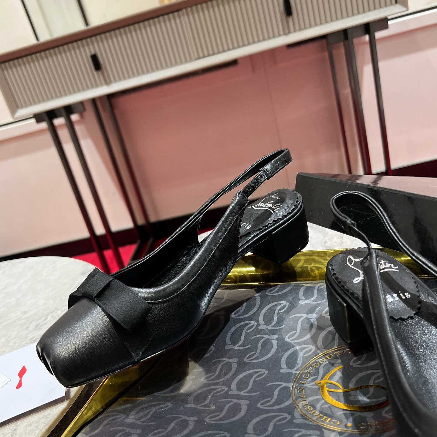 Christian Louboutin Mamaflirt Sling Pump  - 