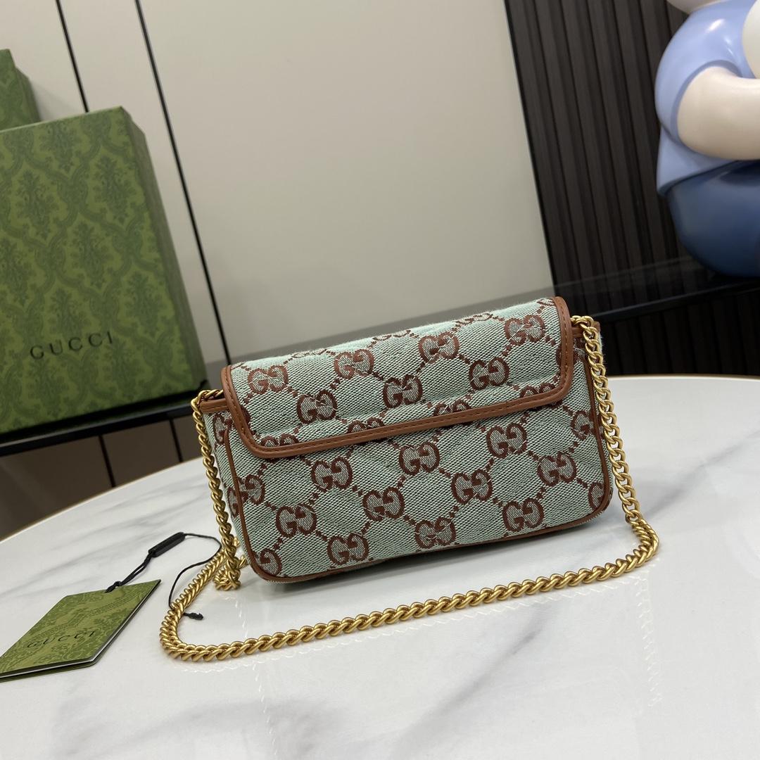 Gucci GG Super Mini Shoulder Bag - 