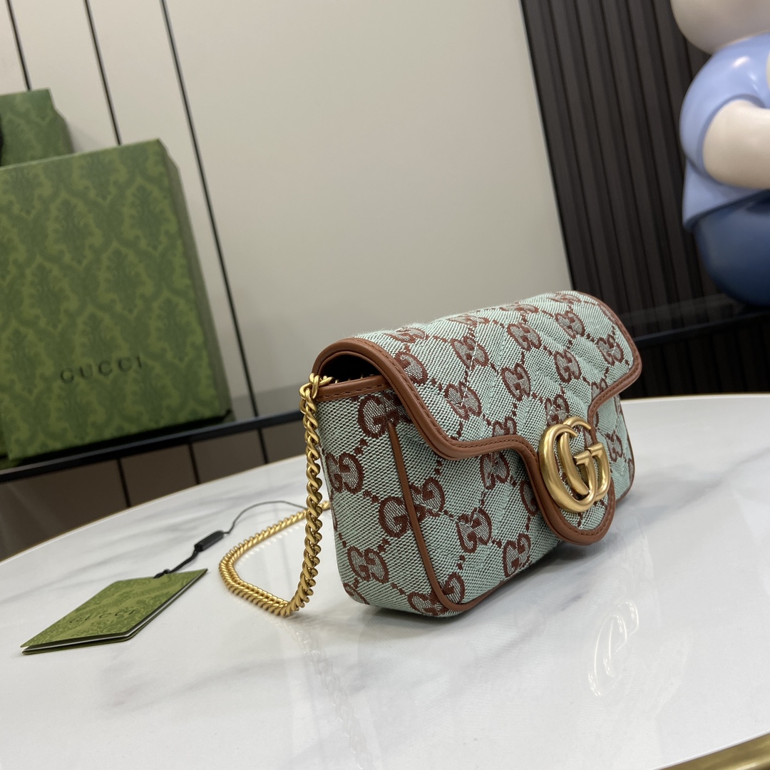 Gucci GG Super Mini Shoulder Bag - 
