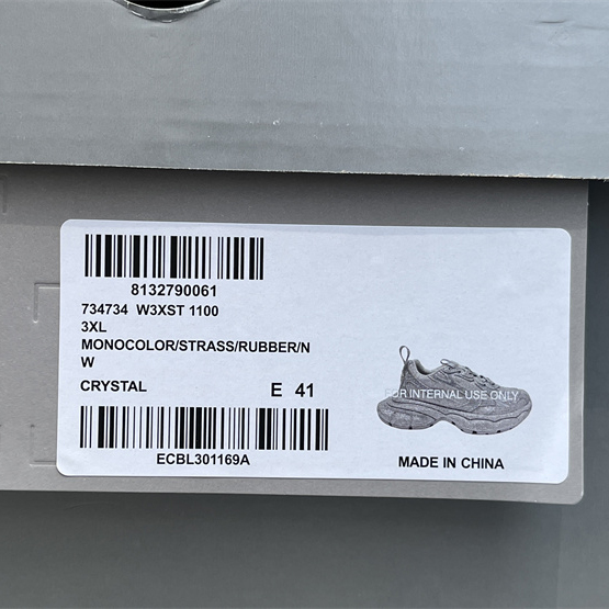 Balenciaga 3XL Sneaker In Light Grey - 