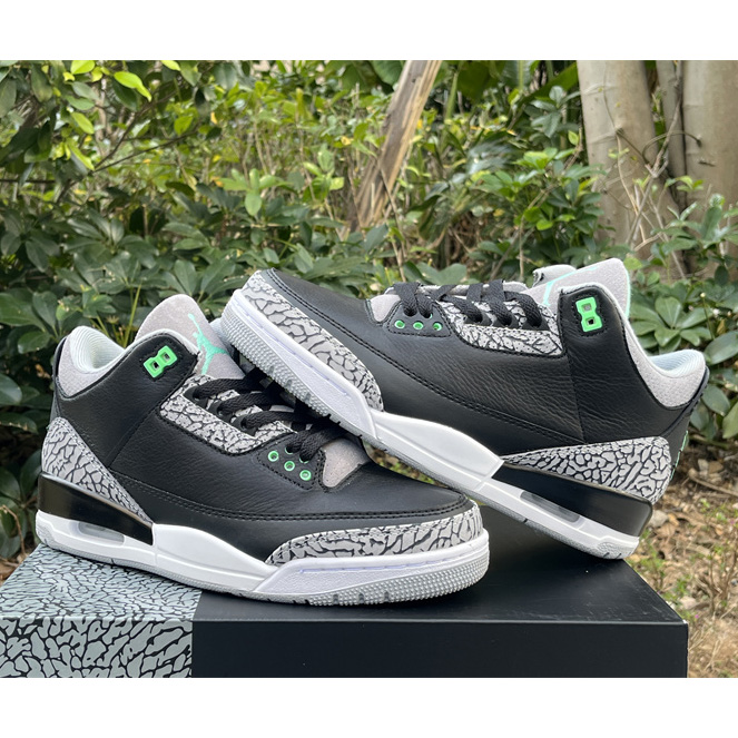  Air Jordan 3 “Green Glow” Basketball Shoes      CT8532-031 - DesignerGu