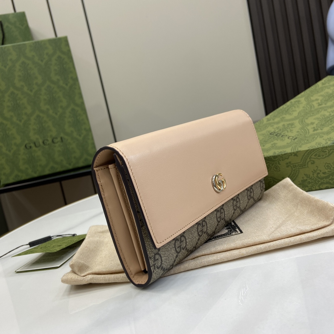 Gucci GG Marmont Continental Wallet - 