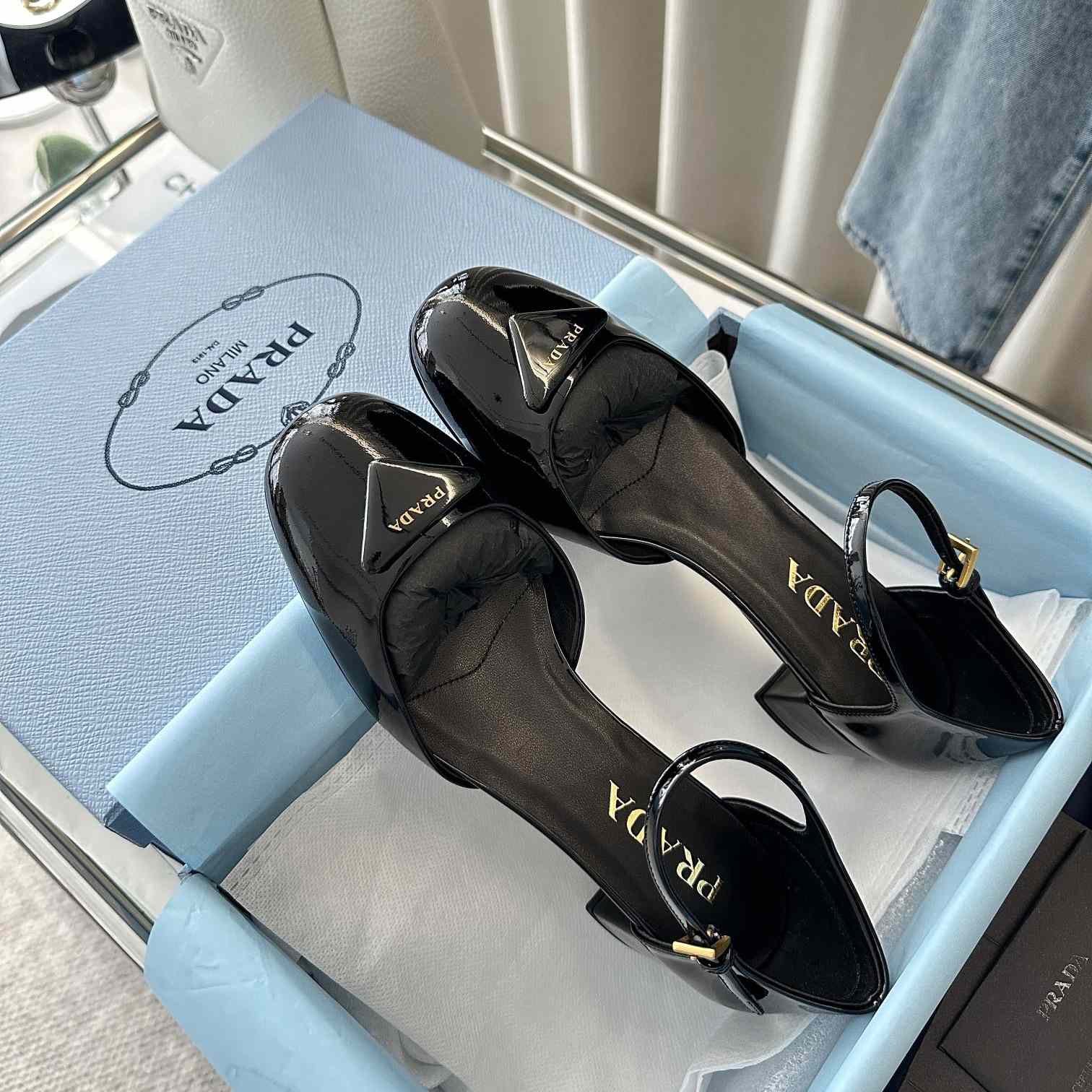 Prada Patent Leather Pumps - 