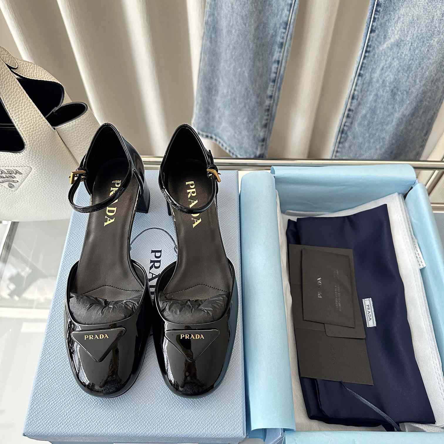 Prada Patent Leather Pumps - 