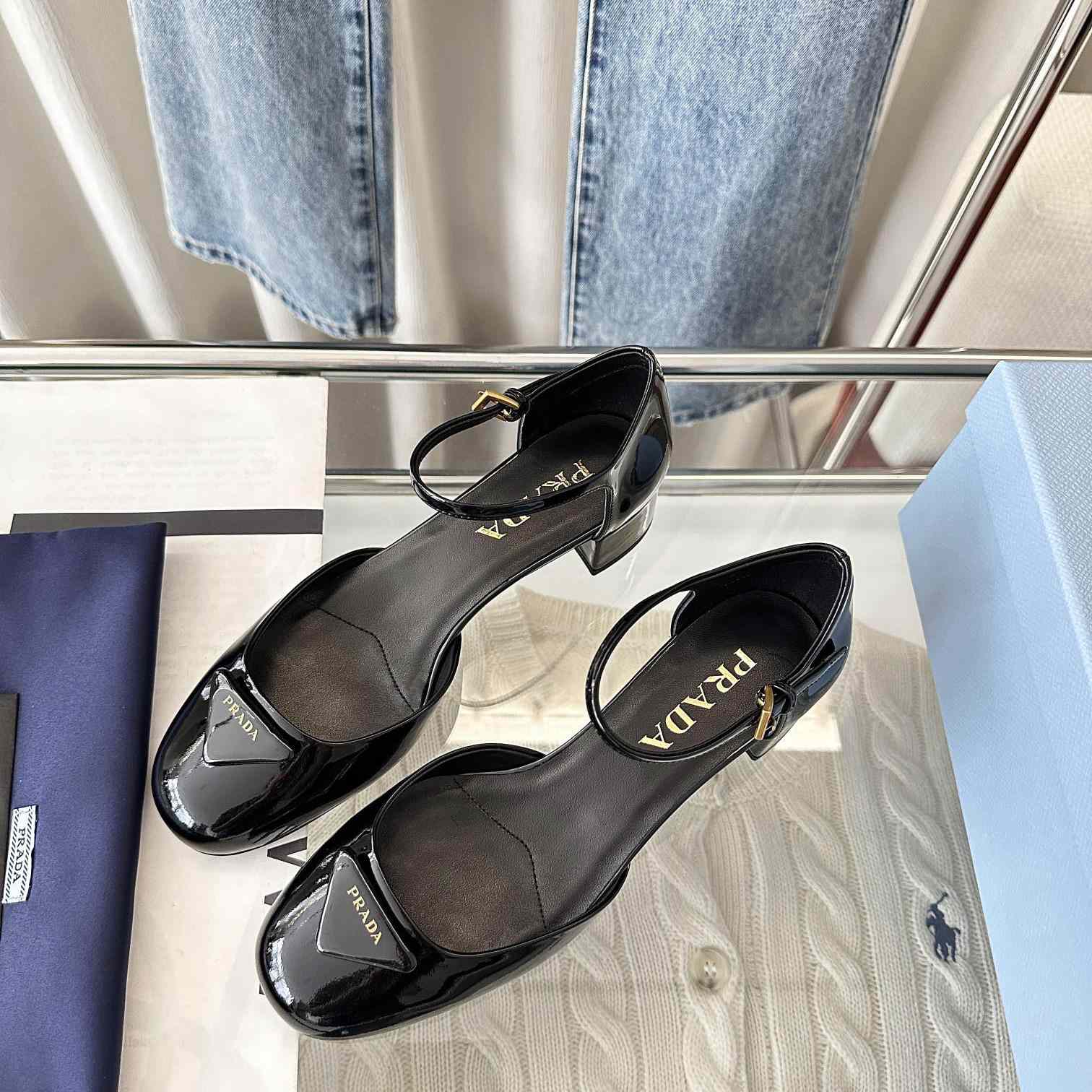 Prada Patent Leather Pumps - 