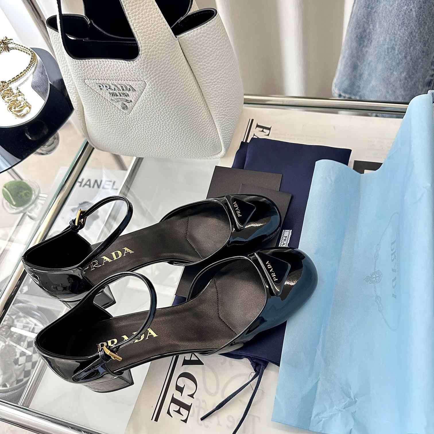 Prada Patent Leather Pumps - 