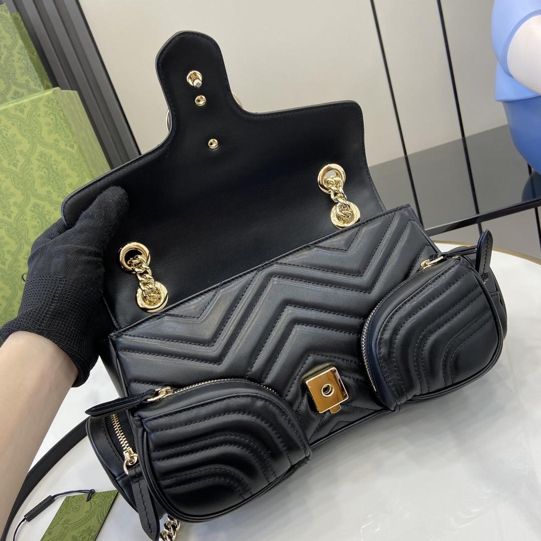 Gucci GG Marmont Small Multi-pocket Bag - DesignerGu