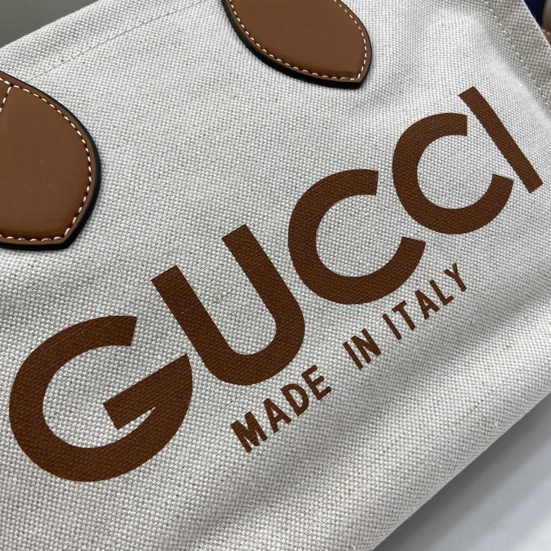 Gucci Mini Tote Bag With Gucci Print - 