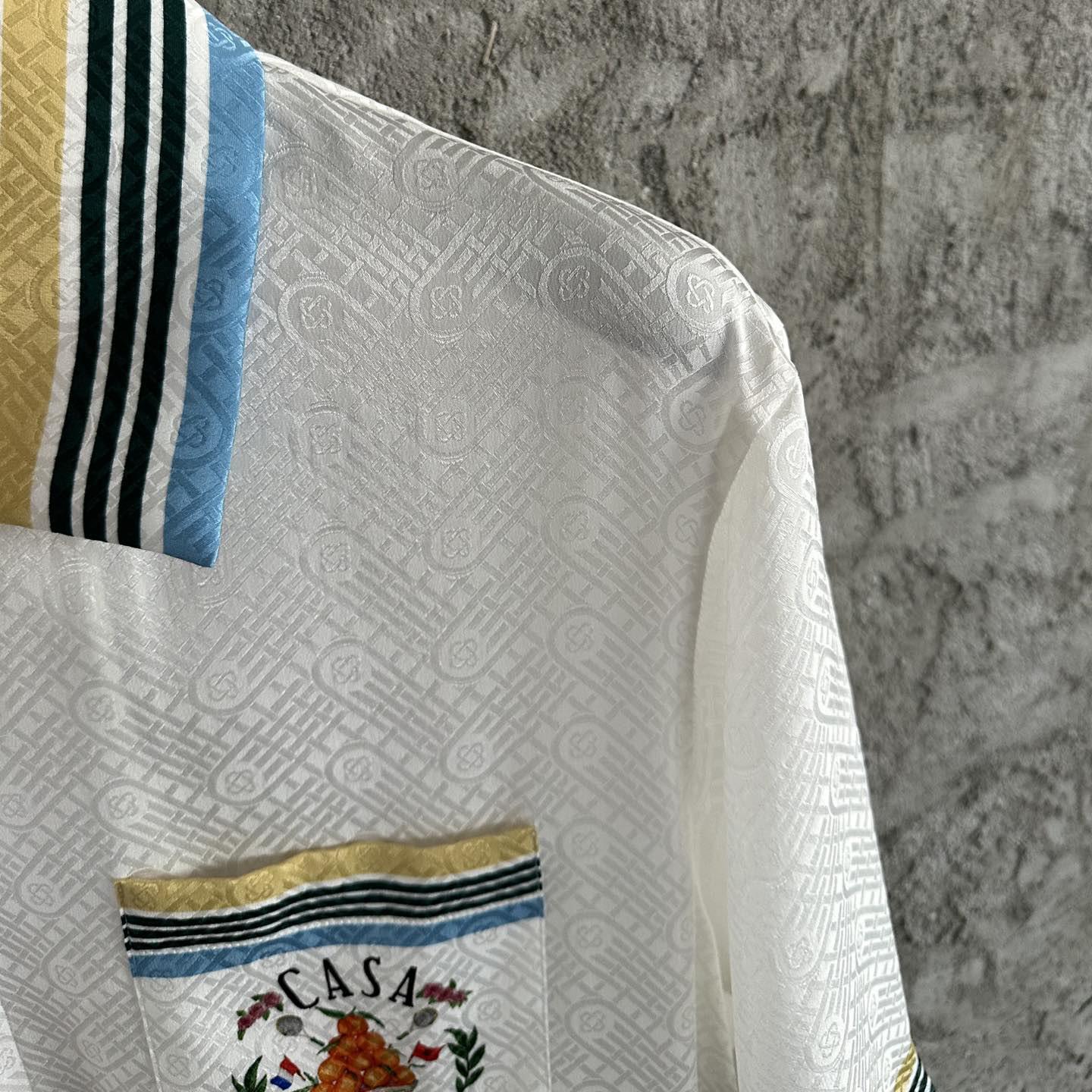 Casablanca Casa Way Shirt With Monogram - 