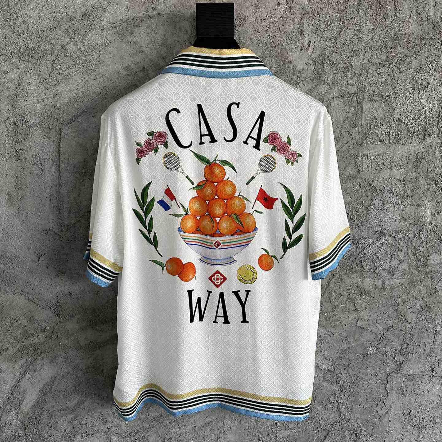 Casablanca Casa Way Shirt With Monogram - 