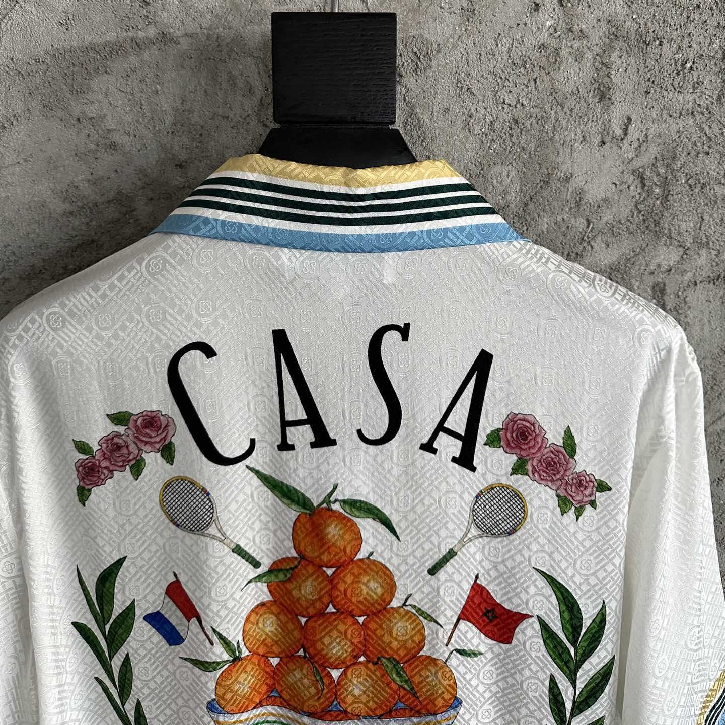Casablanca Casa Way Shirt With Monogram - 
