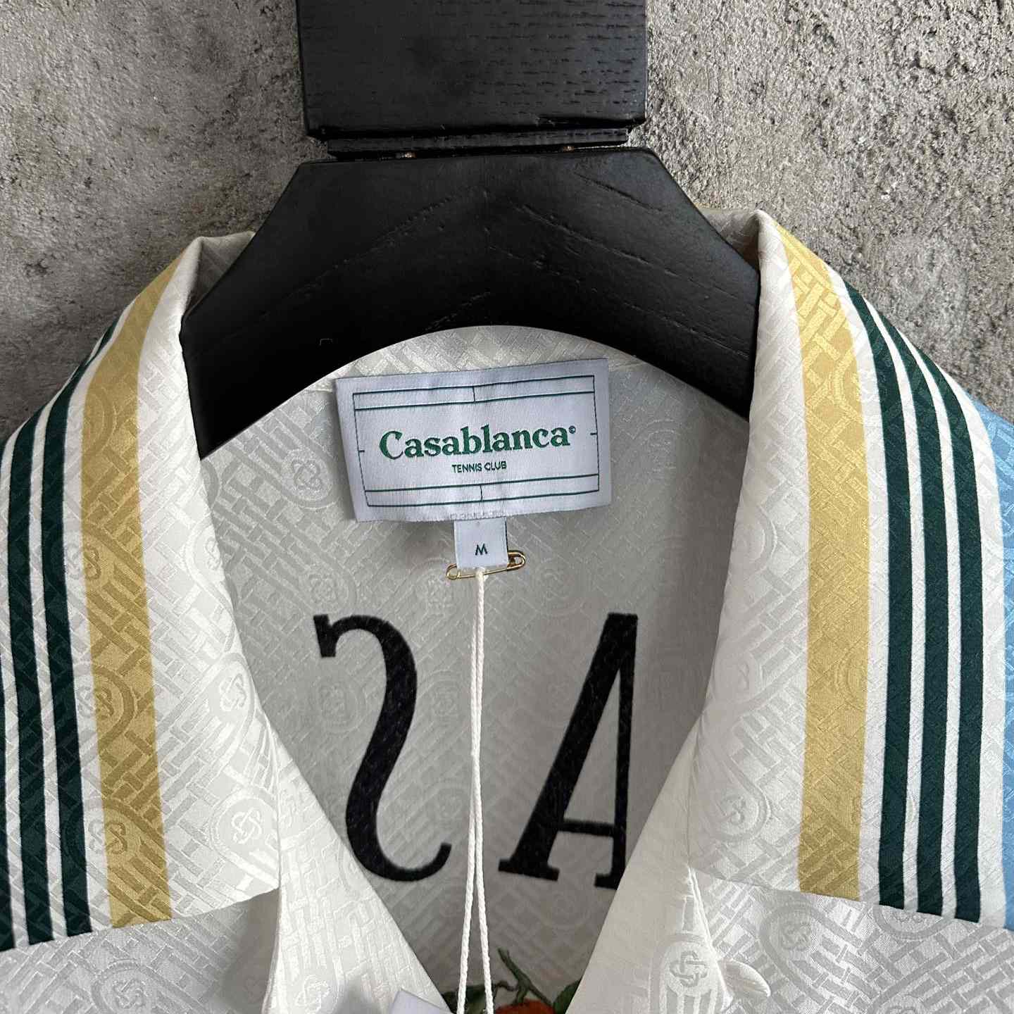 Casablanca Casa Way Shirt With Monogram - 