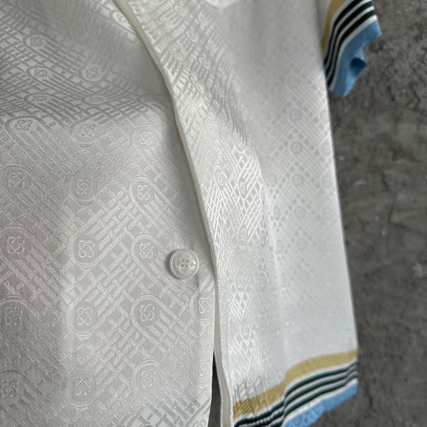 Casablanca Casa Way Shirt With Monogram - 