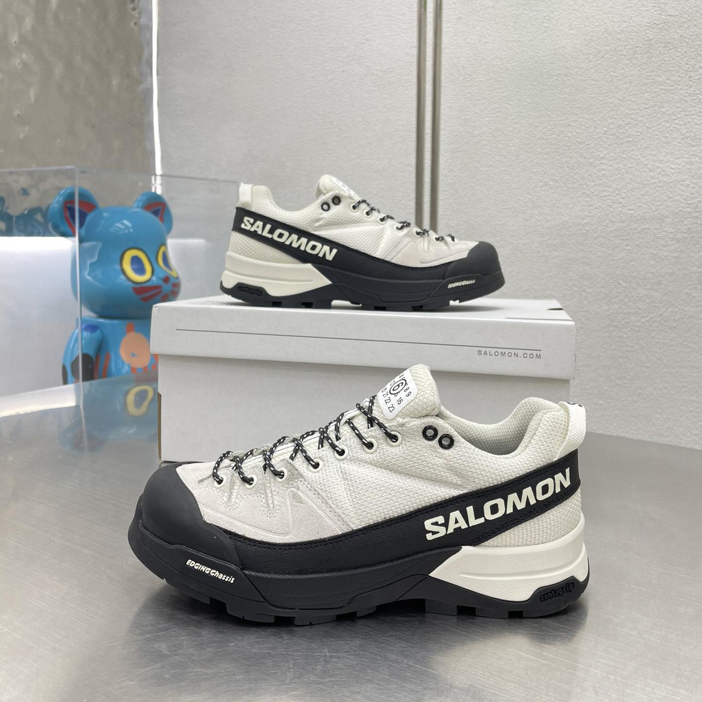 Maison Margiela Black Off- Salomon Edition X-Alpages Sneakers - 