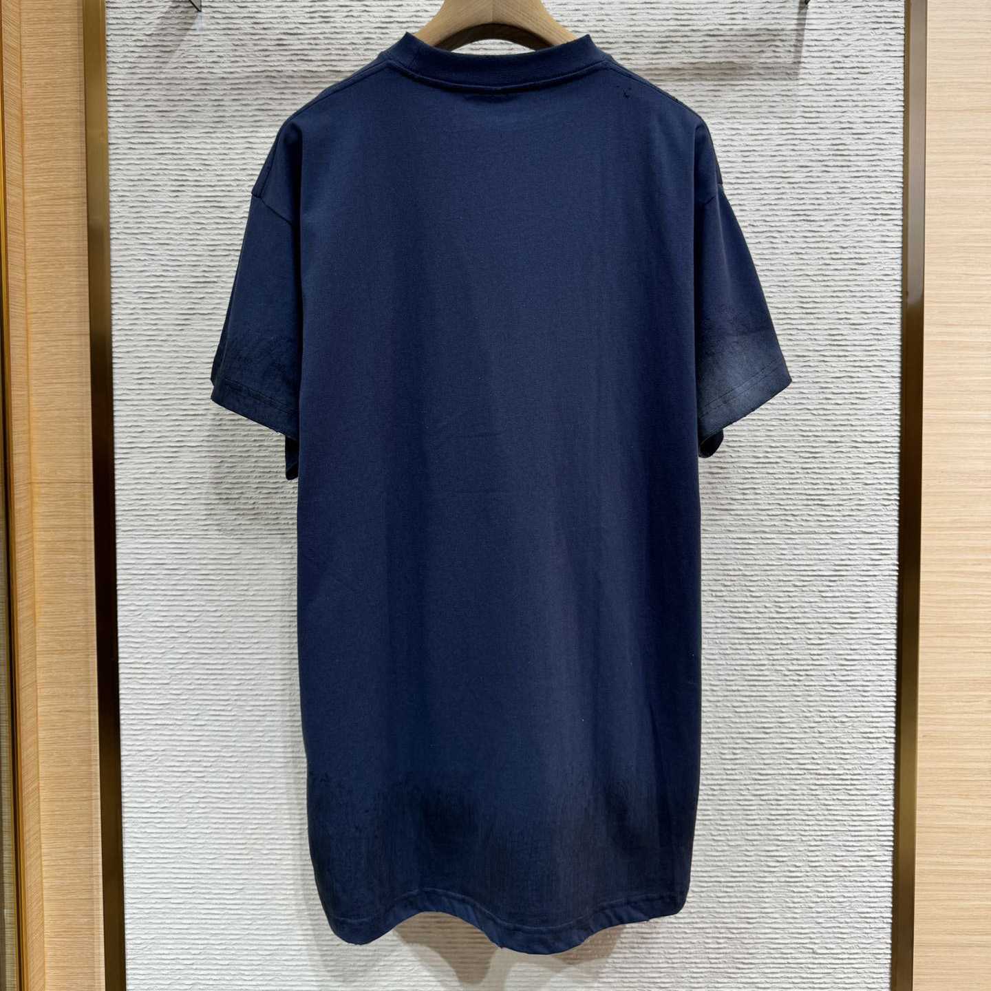 Balenciaga Unisex 3B Stencil Oversized T-shirt In Cotton - 