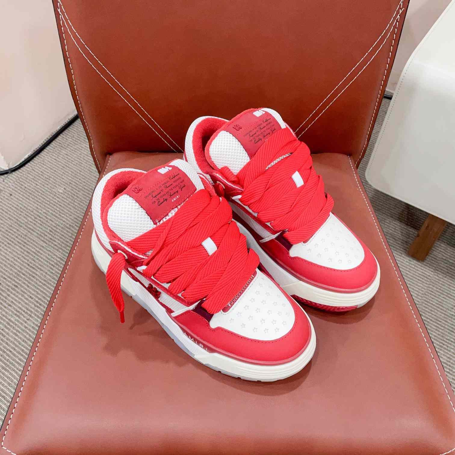 Amiri MA-1 Low Top Lace Up Sneakers - 