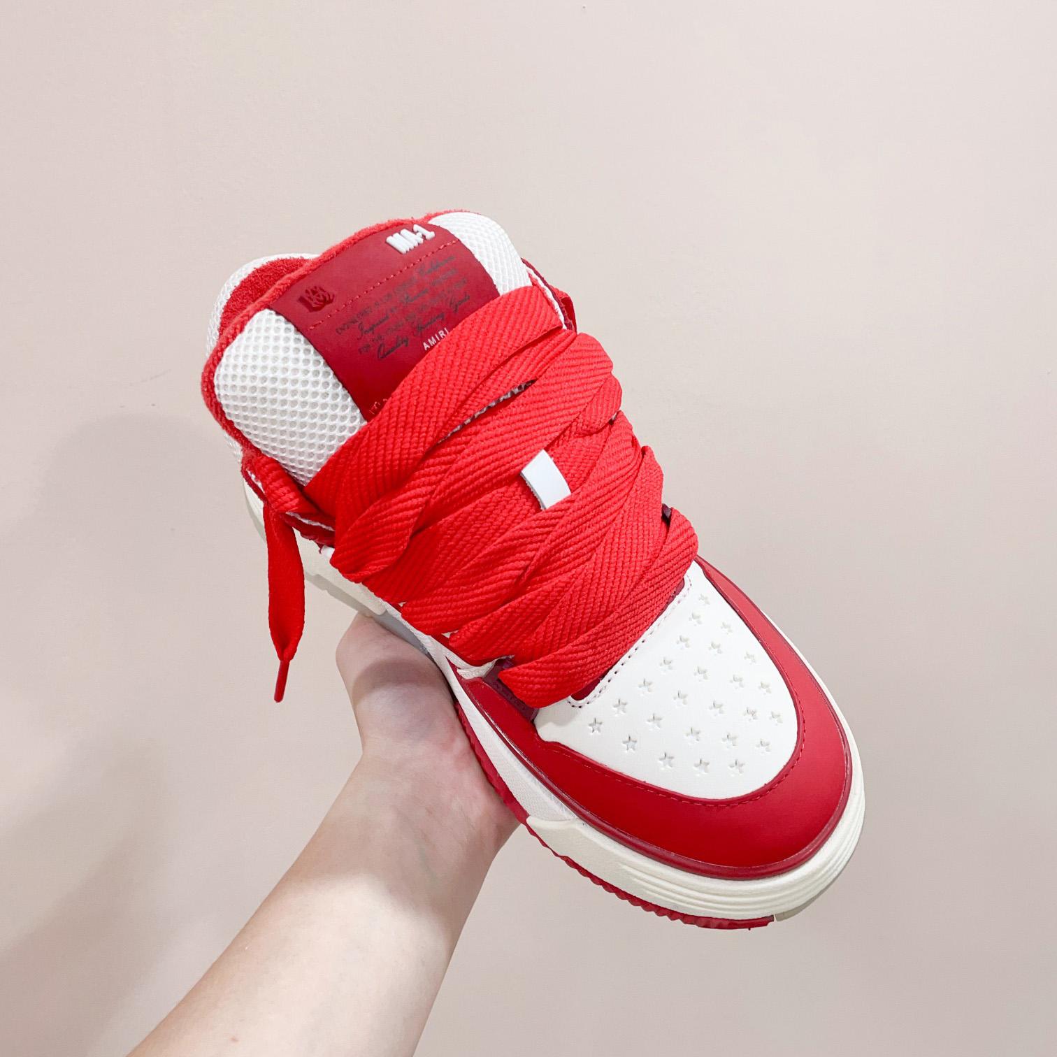 Amiri MA-1 Low Top Lace Up Sneakers - 