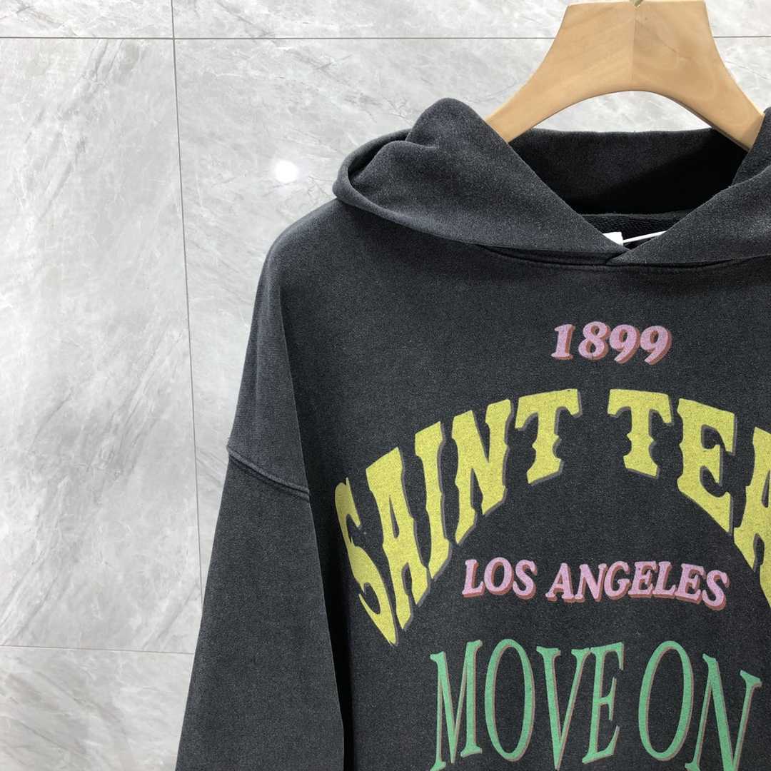 Saint Michael Colorful Letter Print Hoodies - 