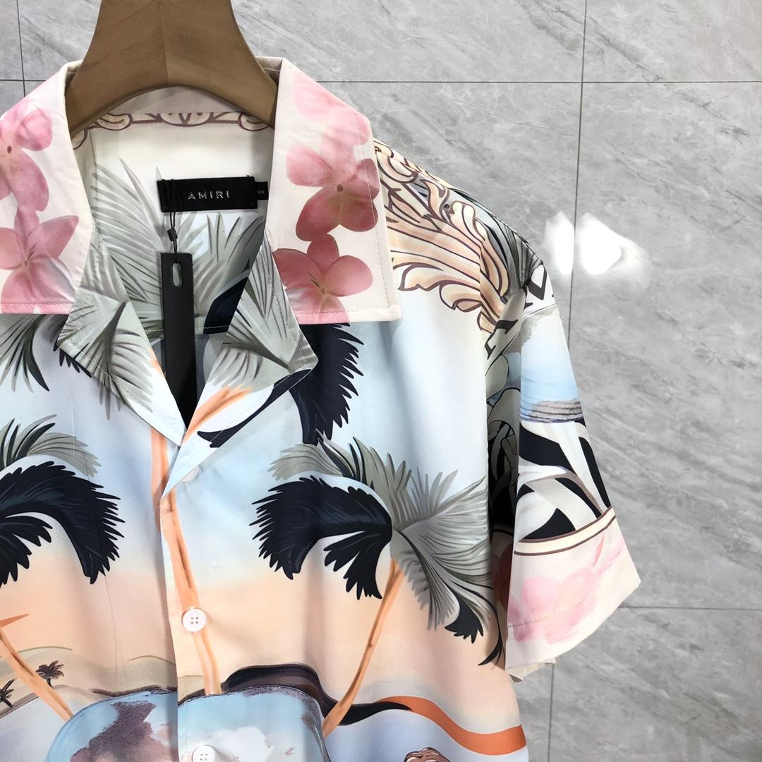 Amiri Cherub Silk Shirt - 