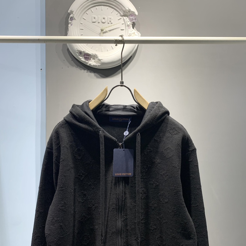 Louis Vuitton Monogram Zip Through Hoodie - 