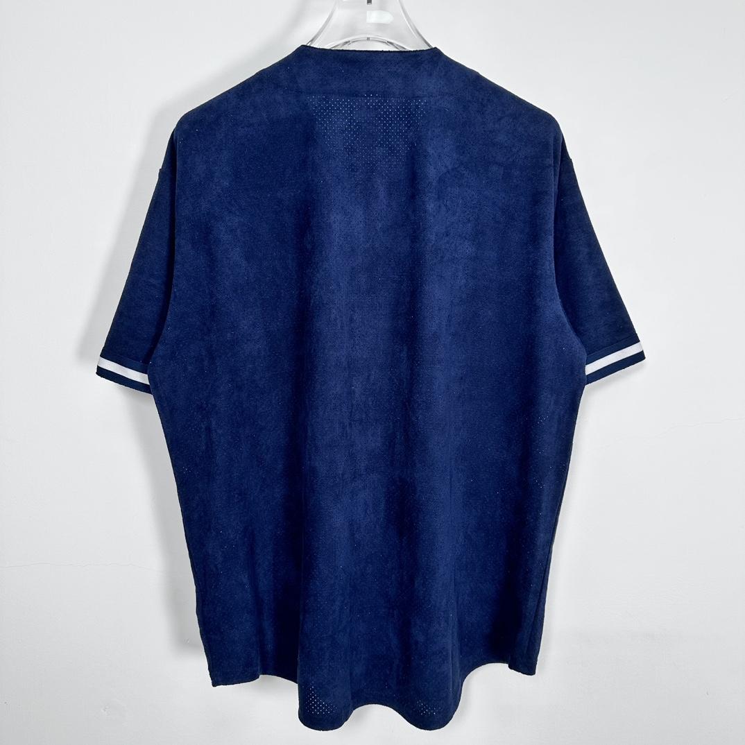 Supreme Ultrasuede Mesh Baseball Jersey - 