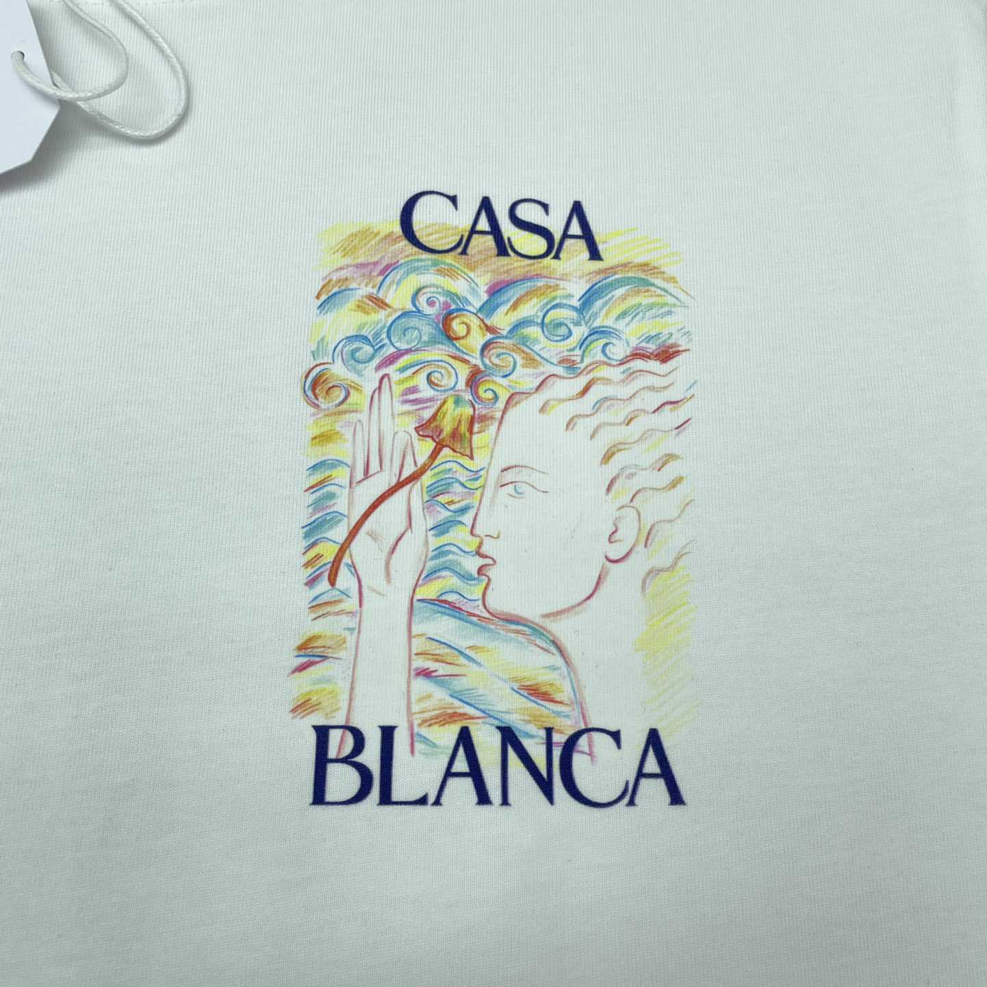 Casablanca Mushroom Goddess T-shirt   C908 - DesignerGu