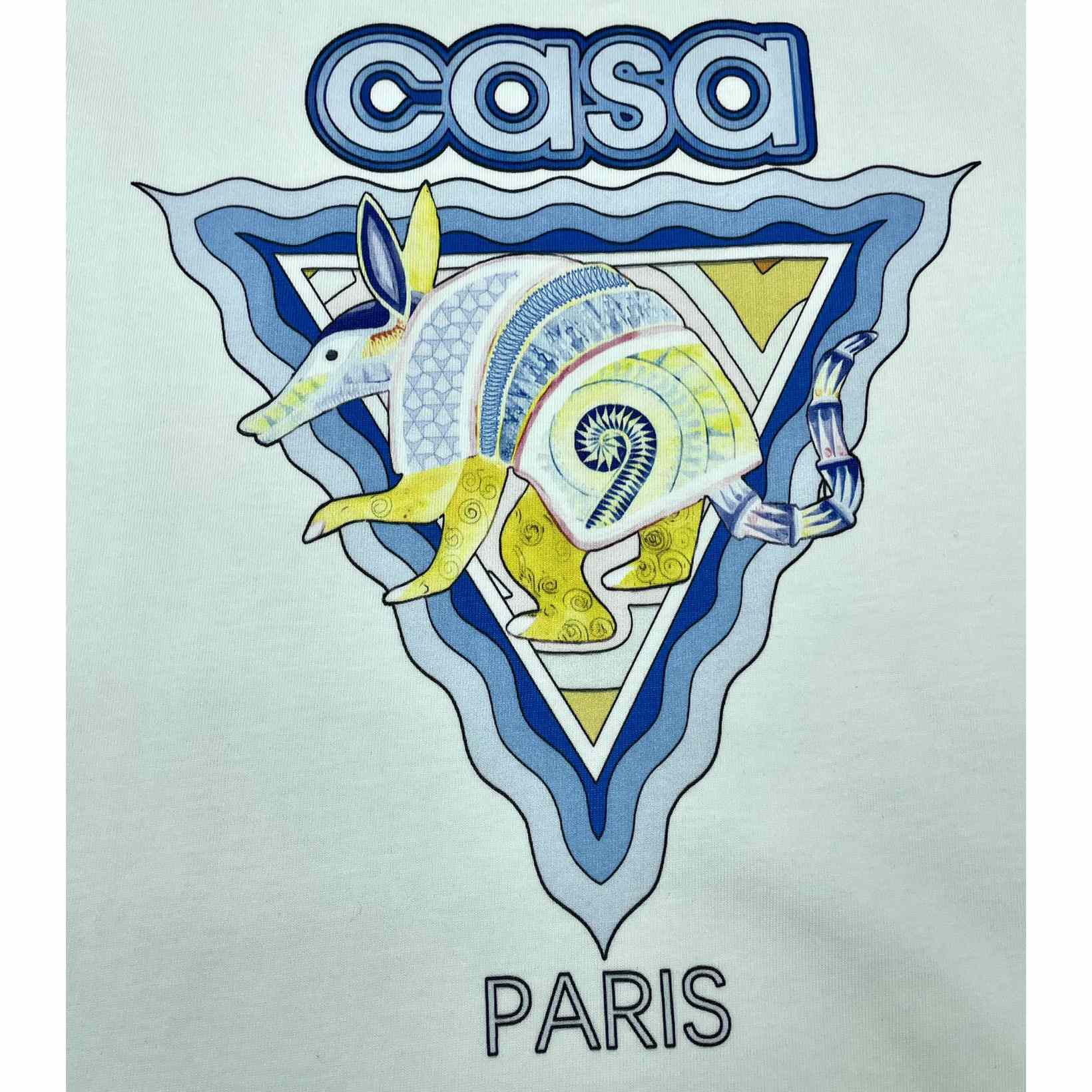 Casablanca White Alebrije Armadillo T-Shirt   c735 - 